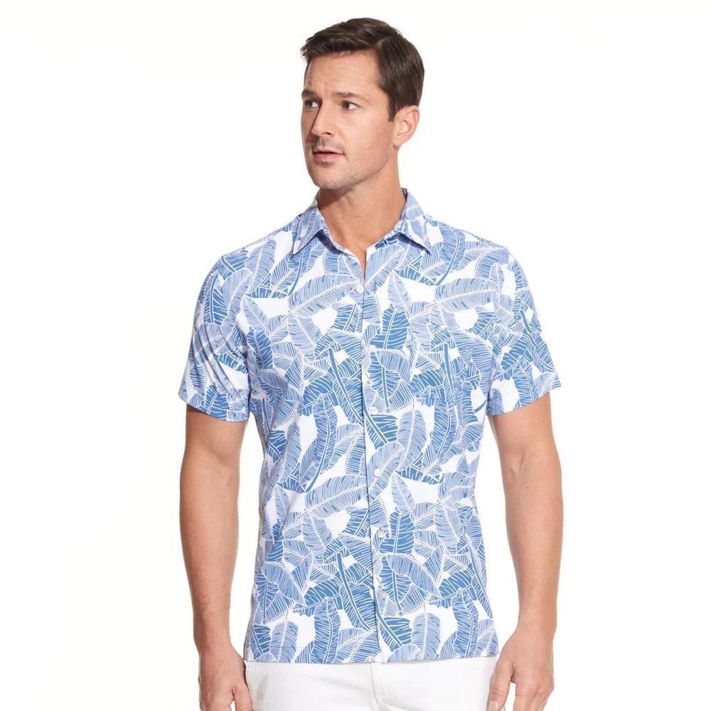 🔥VAN HEUSEN

Weekend Air Camp Short Sleeve Shirt Leaf Print - Regular Fit New